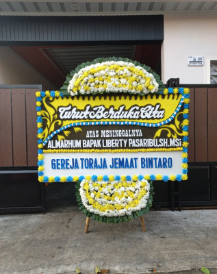 Papan Bunga Duka di Penggilingan