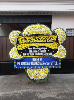Papan Bunga Duka di Penggilingan
