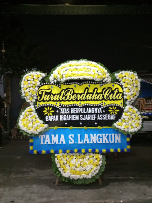 Papan Bunga Duka di Penggilingan