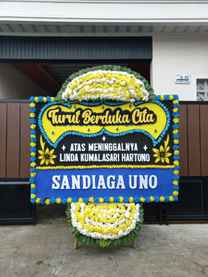 Papan Bunga Duka di Penggilingan